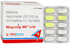 Megavog Mf 0.2/500 Tablet 10