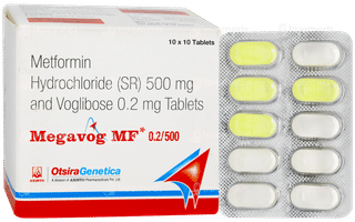 Megavog Mf 0.2/500 Tablet 10