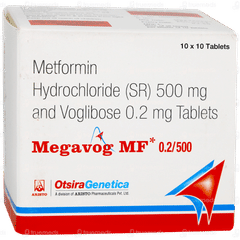Megavog Mf 0.2/500 Tablet 10
