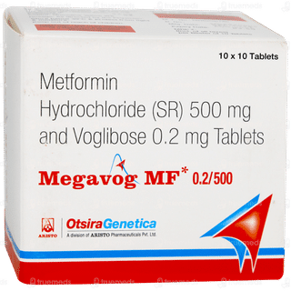 Megavog Mf 0.2/500 Tablet 10