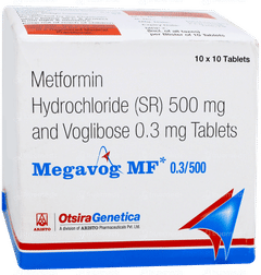 Megavog Mf 0.3/500 Tablet 10 Megavog Mf 0.3/500 Tablet 10