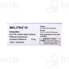 Melitra 10 MG Tablet 10
