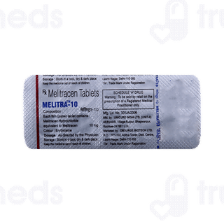 Melitra 10 MG Tablet 10