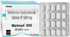 Melmet 500 Tablet 20