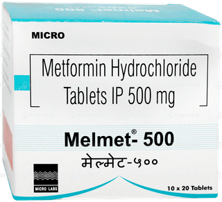 Melmet 500 Tablet 20