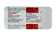 Mepresso T 8mg Tablet 10 Mepresso T 8mg Tablet 10