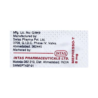 Mepresso T 8mg Tablet 10