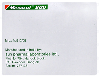 Mesacol 800 Tablet 15