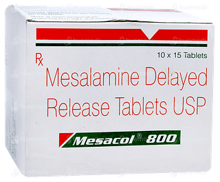 Mesacol 800 Tablet 15