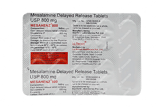 Mesahenz 800 MG Tablet Dr 10