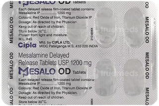 Mesalo Od Tablet Dr 10