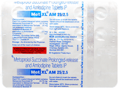 Met Xl Am 25/2.5 Tablet 20 Met Xl Am 25/2.5 Tablet 20