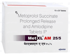 Met Xl Am 25/5 Tablet 20 Met Xl Am 25/5 Tablet 20