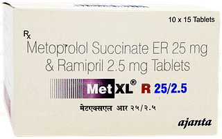 Met Xl R 25/2.5 Tablet 15