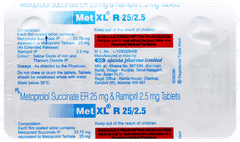 Met Xl R 25/2.5 Tablet 15 Met Xl R 25/2.5 Tablet 15