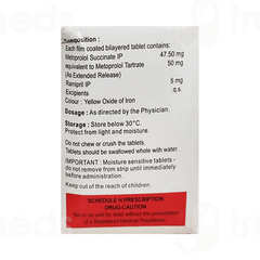 Met Xl R 50/5 Tablet 15 Met Xl R 50/5 Tablet 15