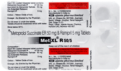 Met Xl R 50/5 Tablet 15