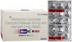 Met Xl R 50/5 Tablet 15