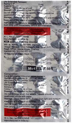 Met Xl R 50/5 Tablet 15