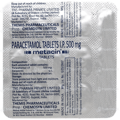 Metacin Tablet 15