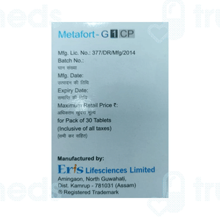 Metafort G Cp 1/500 MG Tablet 30