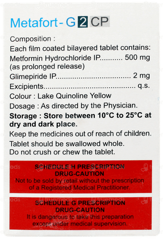 Metafort G2 Cp Tablet 30