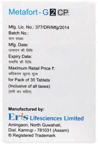 Metafort G2 Cp Tablet 30