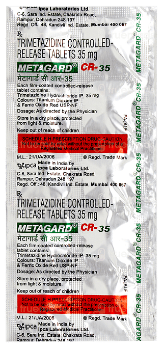 Metagard Cr 35 Tablet 10