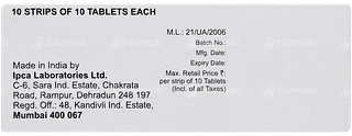 Metagard Cr 60 Tablet 10