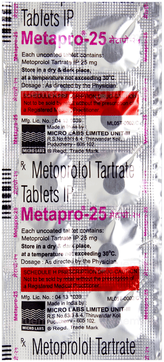 Metapro 25 Tablet 10