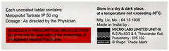 Metapro 50 Tablet 10 Metapro 50 Tablet 10