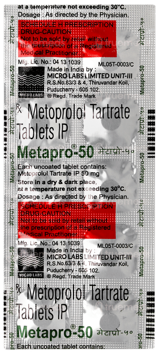 Metapro 50 Tablet 10