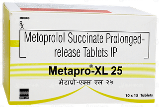 Metapro Xl 25mg Tablet 10