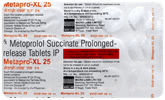 Metapro Xl 25 Tablet 15 Metapro Xl 25 Tablet 15