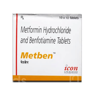 Metben 500/75 MG Tablet 10