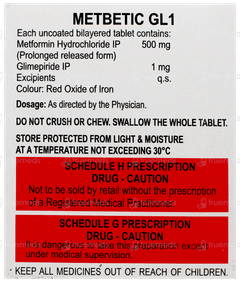 Metbetic Gl 1 Tablet 15