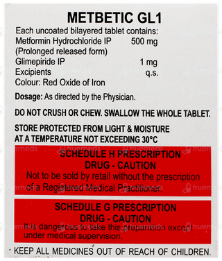 Metbetic Gl 1 Tablet 15