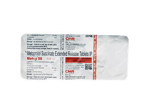 Metcy 50 MG Tablet Sr 10