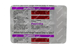 Metffil G 1/500 MG Tablet Pr 10