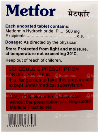 Metfor Tablet 20