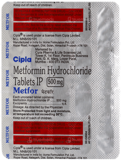 Metfor Tablet 20 Metfor Tablet 20
