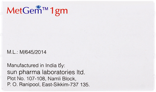 Metgem 1gm Tablet 10