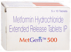Metgem 500 Tablet 10