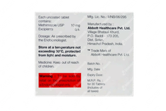 Methimercazole 10 Tablet 30