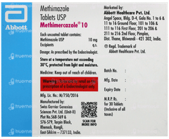 Methimercazole 10 Tablet 30 Methimercazole 10 Tablet 30