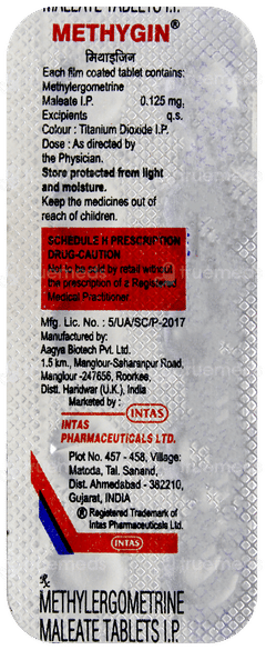 Methygin Tablet 10