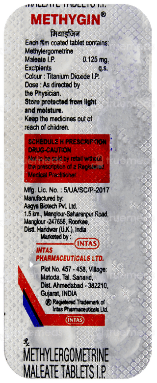 Methygin Tablet 10