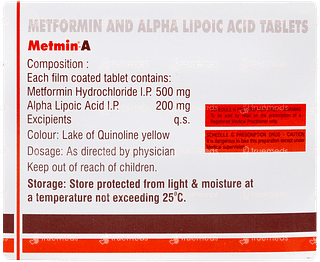 Metmin A Tablet 10