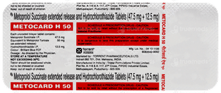 Metocard H 50 Tablet 10
