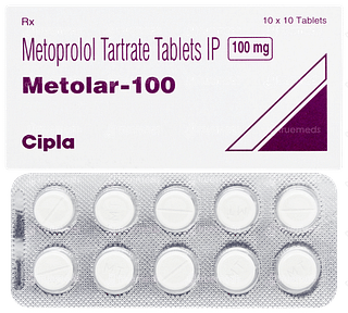 Metolar 100 Tablet 10